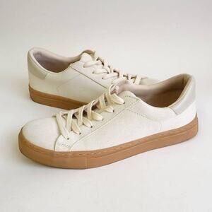 Universal Thread Ingrid Sneakers Womens Size 9.5 Beige Tan Shoe Shoes Canvas​​